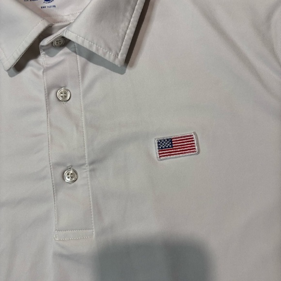 Chubbies The Weekend Has Arrived Men's Large Golf Stretch Polo Shirt White Sz XL - Picture 4 of 6